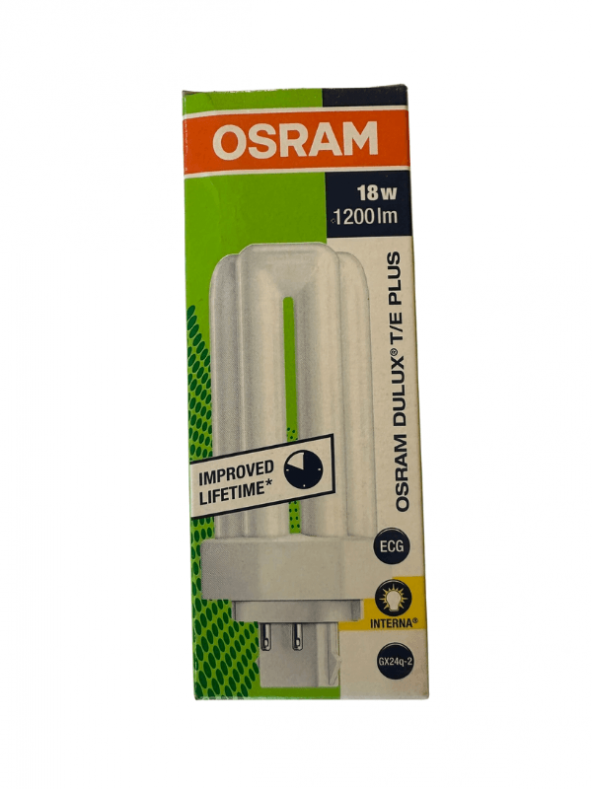 Osram Dulux T/E 18W 827 2700K Sarı Işık 4Pinli GX24q-2 Duylu Made In Germany