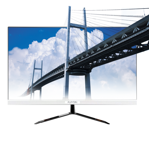 RAYDIN R2145VAW 21,5" 5ms, 75Hz, Full HD, D-Sub, HDMI, Frameless, VA LED Monitör (Beyaz)