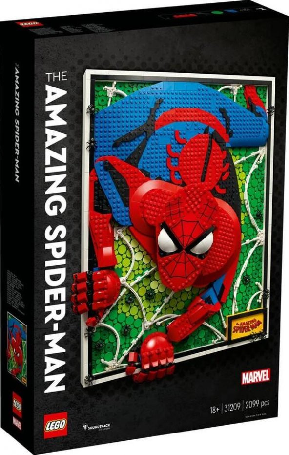 LEGO Art 31209 The Amazing Spider-Man