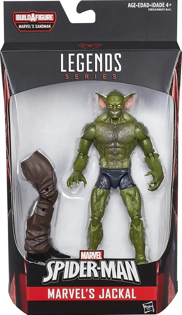 Marvel Legends Spider-Man -Marvel's Jackal - 15 cm
