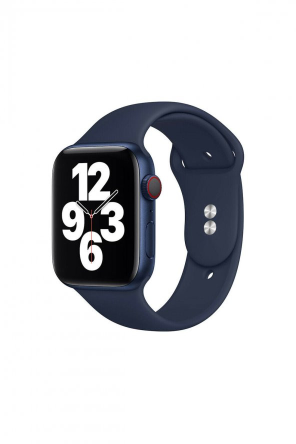 M/L Beden Apple Watch 3 4 5 6 7 8 Uyumlu Se Watch 8 Ultra 49 Mm Klasik Sililkon Kordon