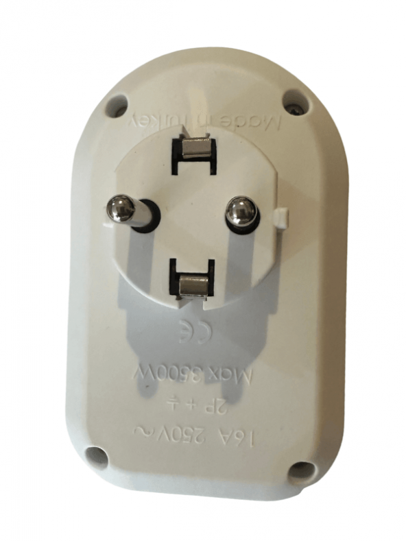 Ayka Tekli Akım Korumalı Priz (2 Adet) - 2