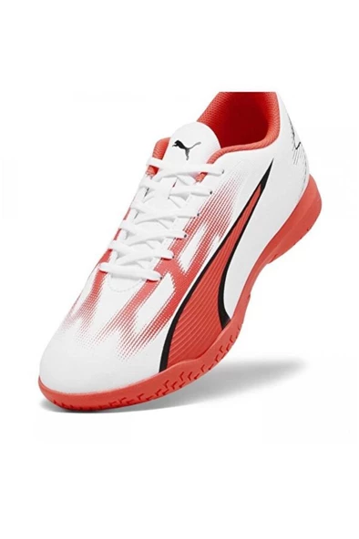 Puma ULTRA PLAY IT Erkek Halısaha Krampon Beyaz Pembe 40-45