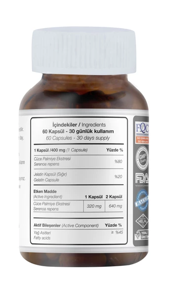 SPN  SAW PALMETTO 60 KAPSUL X 400MG - 4