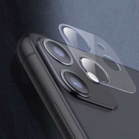Apple iPhone 11 Full Kamera Lens Koruyucu Film