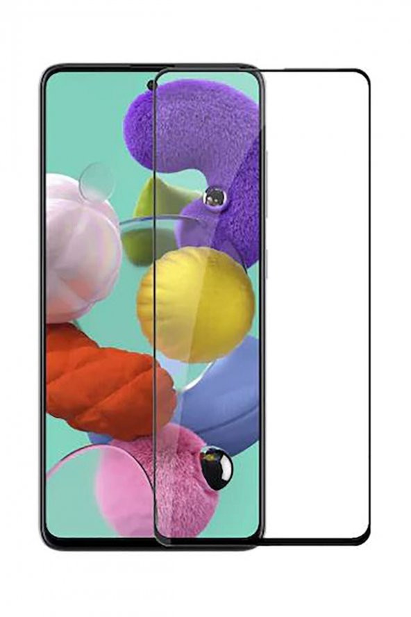 Samsung Galaxy A71 Uyumlu Ekranı Tam Kaplayan 5d Kırılmaz Cam Ekran Koruyucu