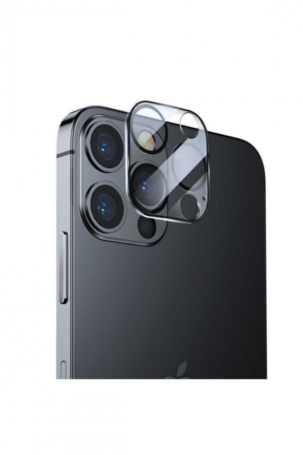 Iphone 12 Pro Max Uyumlu Kamera Lens Koruyucu Cam