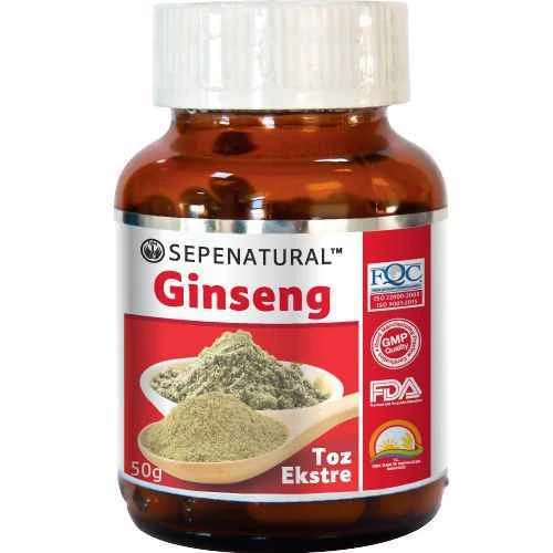 Panax Ginseng Extract Ginseng Kök Ekstraktı Ekstresi 50 gr - 6