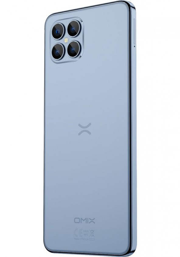 Omix X600 4+4 GB 64 GB Mavi (Omix Türkiye Garantili)