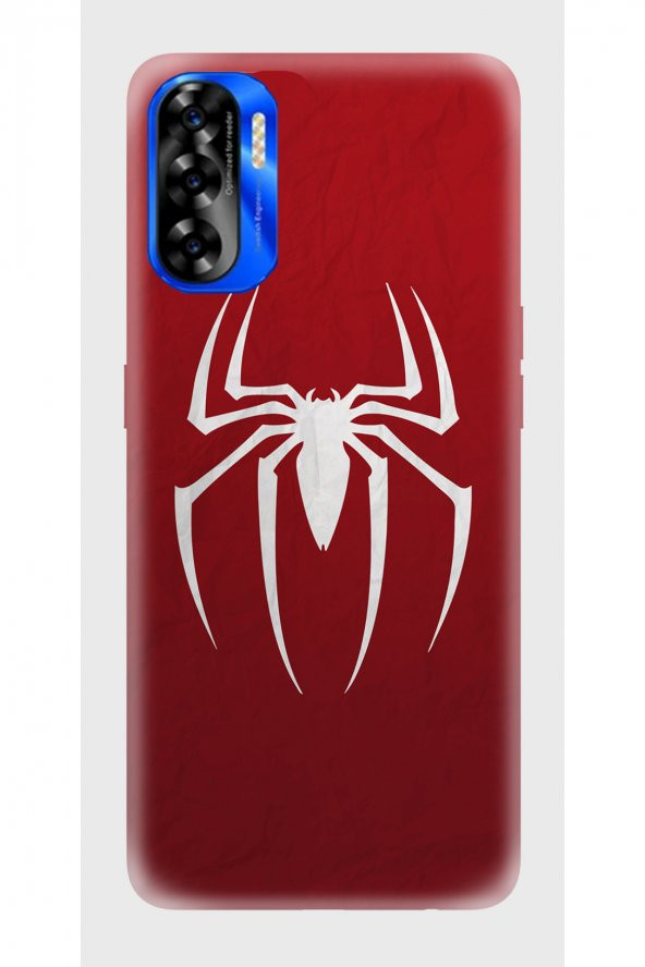 Reeder P13 Blue Max L 2022 Spider ManBaskılı Lüx Silikon Kılıf