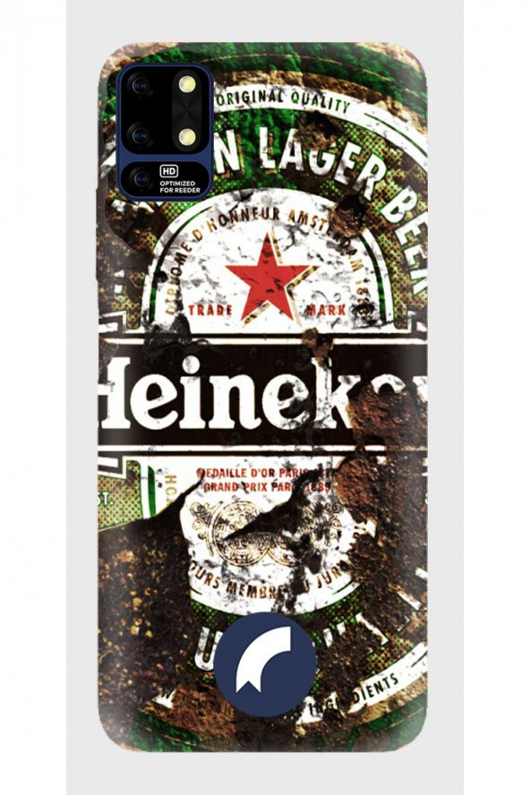Reeder S19 Max Heinekey Desenli Silikon Kılıf