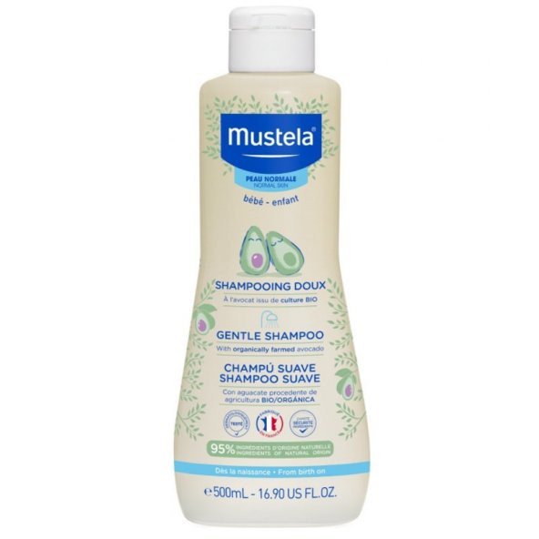 Mustela Gentle Baby Shampoo 500 ml Şampuan
