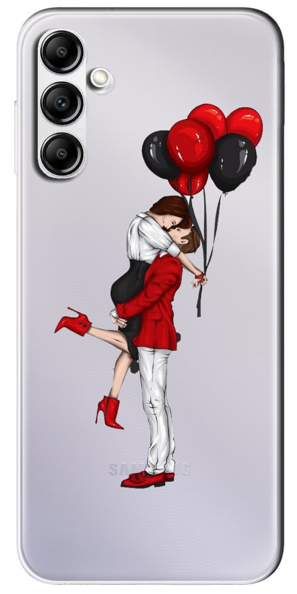 Samsung Galaxy A34 Desenli Kılıf sevgililer