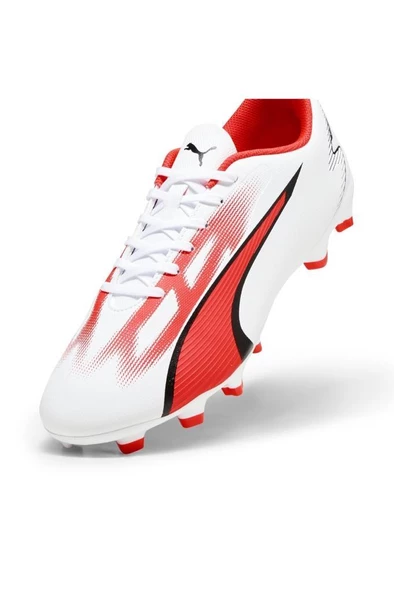 Puma ULTRA PLAY FG/AG Erkek Krampon Beyaz Pembe 40-45