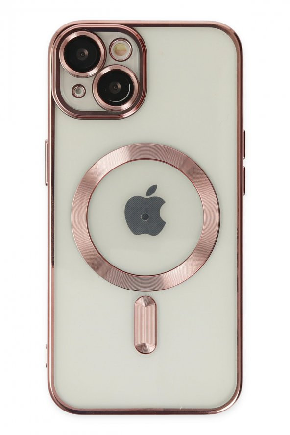 Dijimedia iPhone 14 Plus Kılıf Kross Magneticsafe Kapak - Rose