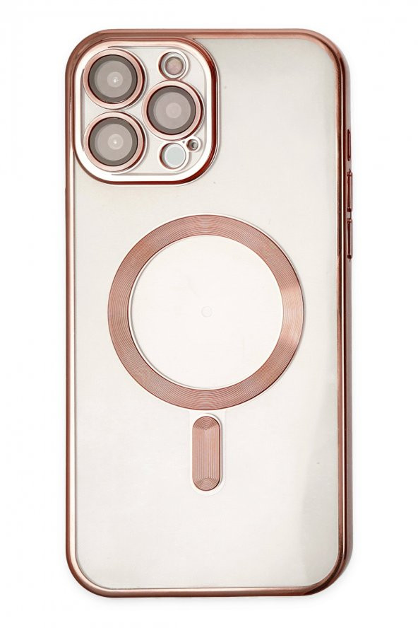 Dijimedia iPhone 14 Pro Kılıf Kross Magneticsafe Kapak - Rose