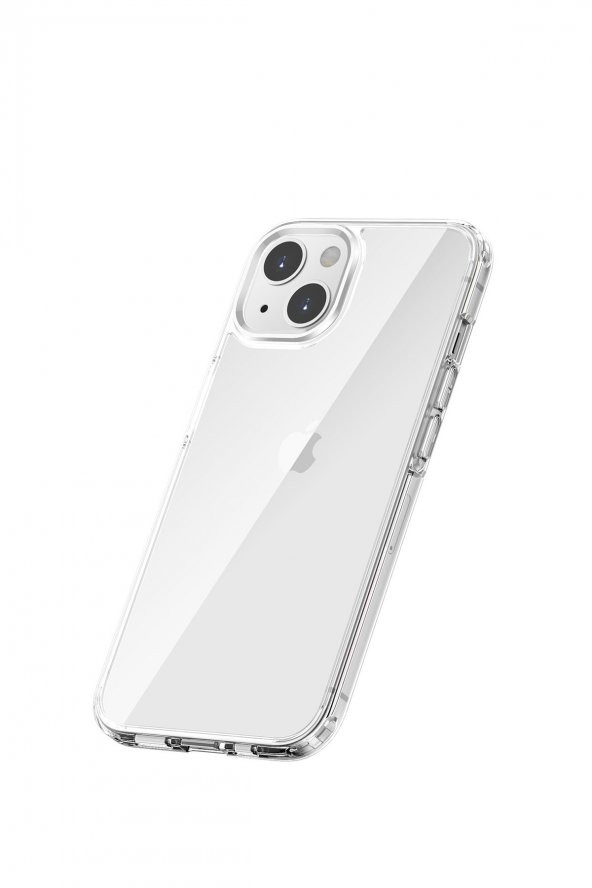 Dijimedia iPhone 13 Mini Kılıf Bold Silikon - Şeffaf