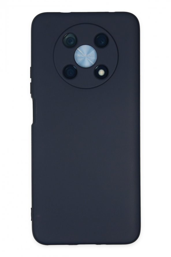 Bilişim Aksesuar Lansman Huawei Nova Y90 Kılıf Nano içi Kadife  Silikon - Lacivert