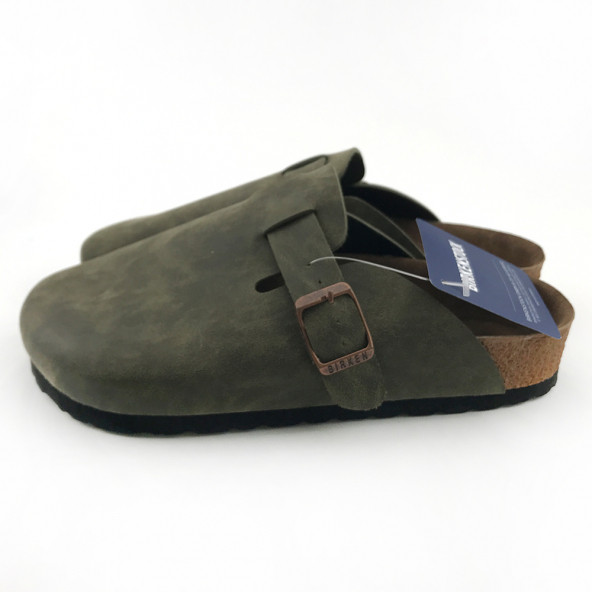 BİRKENSTOCK BOSTON UNİSEX TERLİK YEŞİL - Resim 3