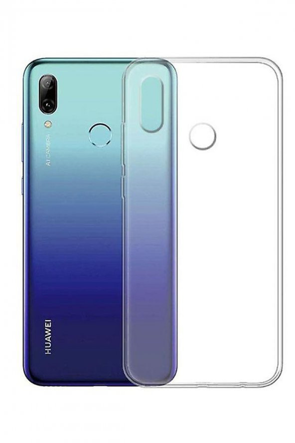 Dijimedia Huawei P Smart 2019 Kılıf Lüx Şeffaf Silikon