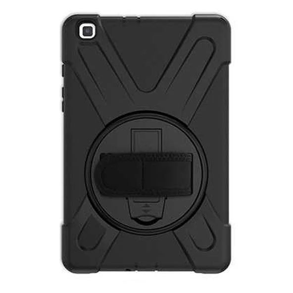 Smcase Samsung Galaxy Tab A8 2019 T290 Kılıf Tablet Tank Koruma Defender Standlı df1