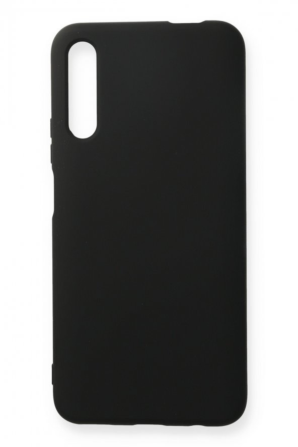 Dijimedia Huawei P Smart Pro / Y9S Kılıf Nano içi Kadife  Silikon - Siyah