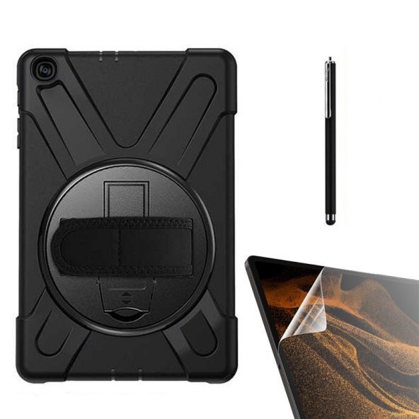 Smcase Apple iPad Pro 10.5 7.Nesil Kılıf Tablet Tank Koruma Defender Standlı df22  Nano  Kalem