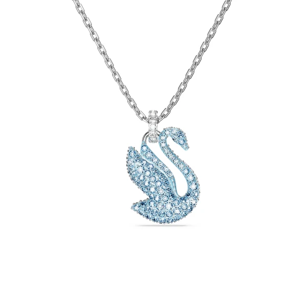5660594 Swarovski Kolye Iconic Swan:Pend Blue Rc05/Rhs