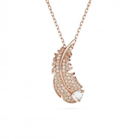 5663483 Swarovski Kolye Mp Nice:Necklace Silk/Cry/Ros