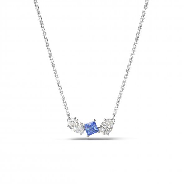 5668276 Swarovski Kolye Mesmera:Pend Blue White/Rhs