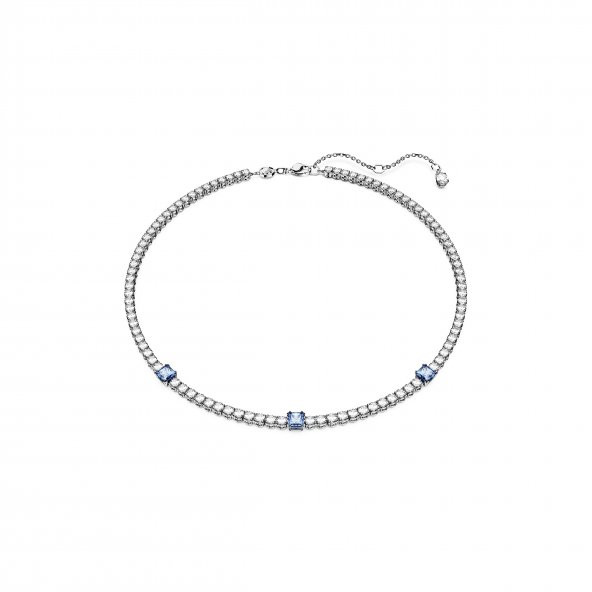 5666167 Swarovski Kolye Matrix:Tn Blue Stones Blu/Rhs M