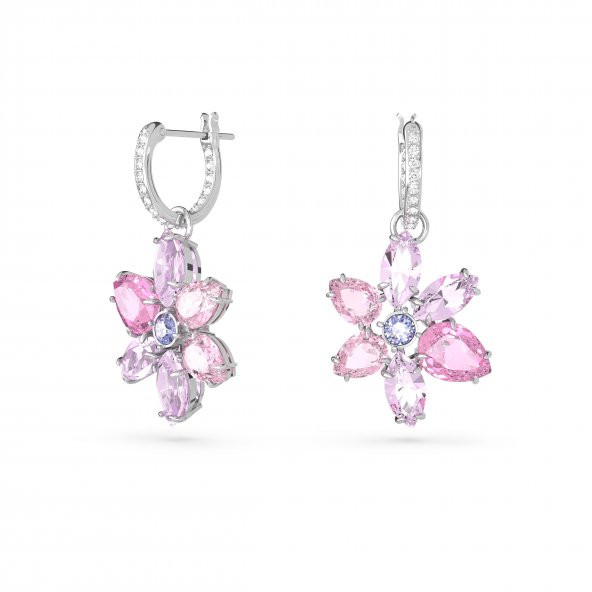 5658397 Swarovski Küpe Gema:Pe Mini Hoops Pink/Rhs