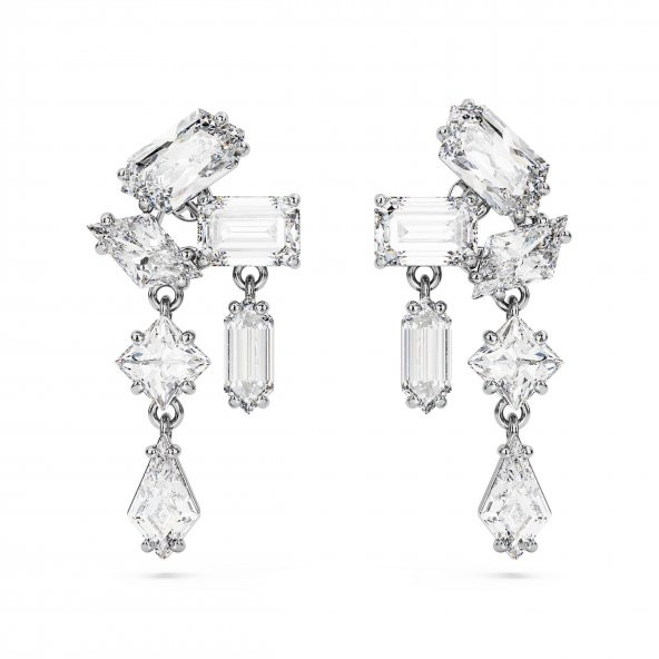 5665825 Swarovski Küpe Mesmera:Pe Sd Cluster Cry/Rhs