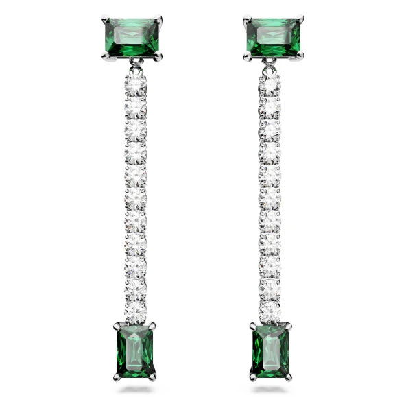 5665786 Swarovski Küpe Matrix:Pe With Gems Dangling Gre/Rhs