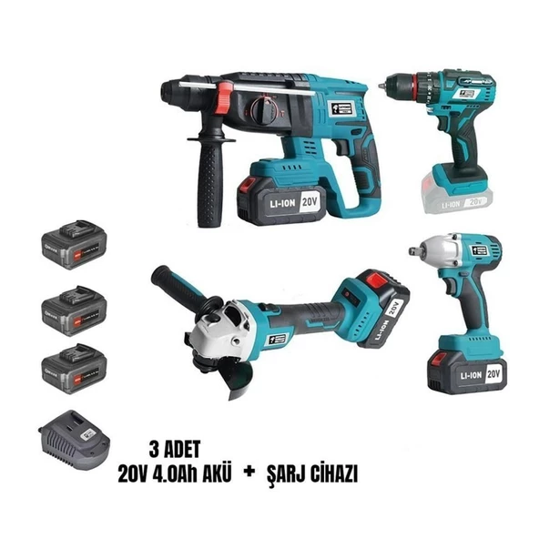 Catpower 4'lü Set Kömürsüz 1380 ürün görseli