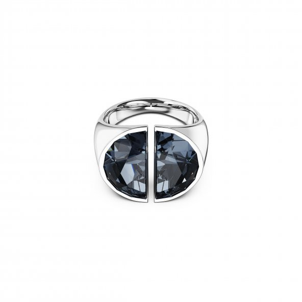 5674985 Swarovski Yüzük Lucent:Ring Half Cut Gry/Rhs 60