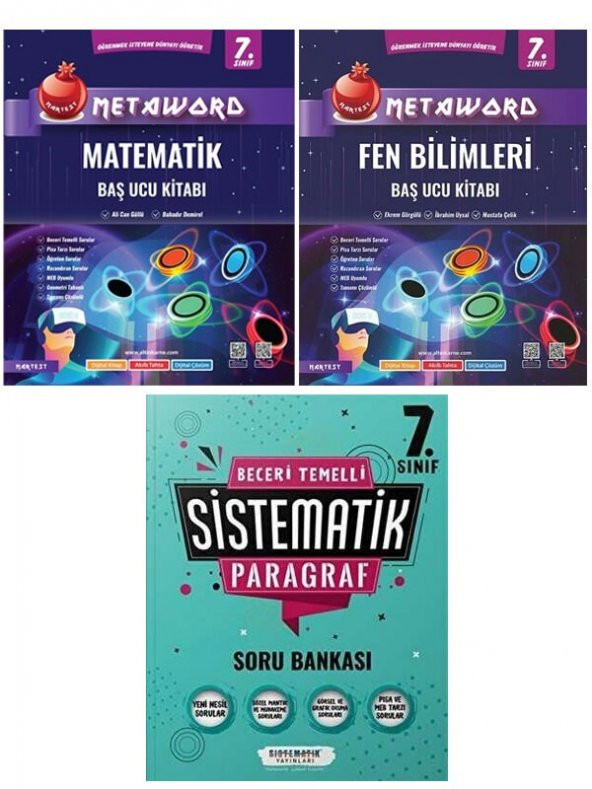 Nartest 7. Sınıf Matematik Fen ve Sistematik 7. Sınıf Paragraf Soru Seti - 3