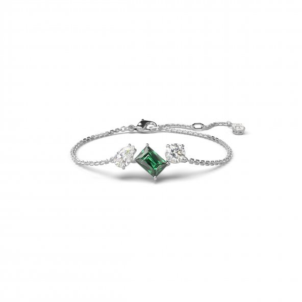 5668360 Swarovski Bilezik Mesmera:Bracelet Green White/Rhs M ürün görseli 1