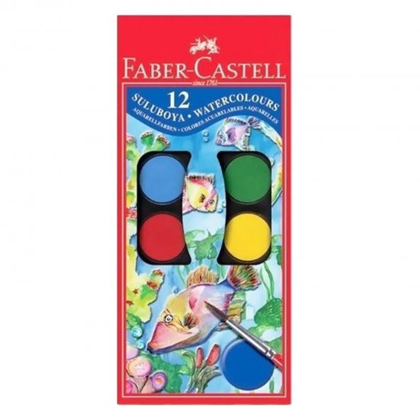 Faber-Castell 4lü Boya Seti (12li Kuru-Sulu-Pastel-Keçeli Boya) - 3