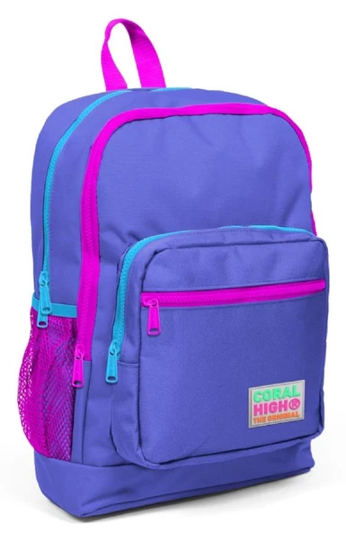 Coral High Kids Lavanta Kız Çocuk 3'lü Okul Çanta Seti - Resim 2