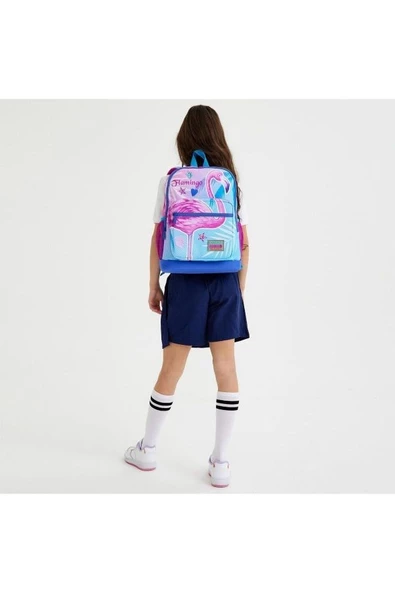 Coral High Kids Lavanta Pembe Flamingo Desenli 2'li Okul Çanta Seti - Kız Çocuk - 2