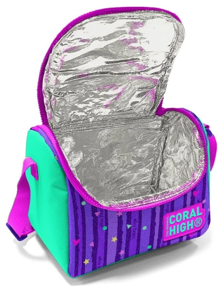Coral High Yeşil Mor Pegasus Okul Sırt ve Beslenme Çantası Seti - Kız Çocuk - Resim 4