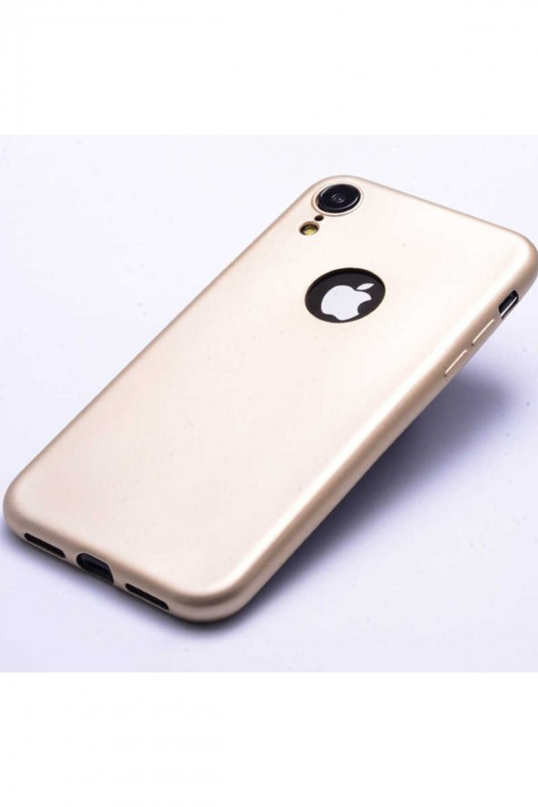 Apple Iphone Xr 6.1 Kılıf Zore Premier Silikon Rose Gold