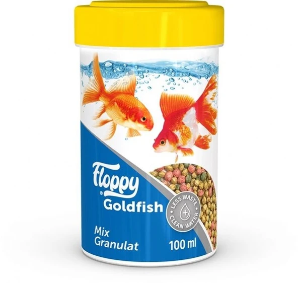 Floppy Goldfısh Mıx Granulat 100ml Japon Balığı Yemi