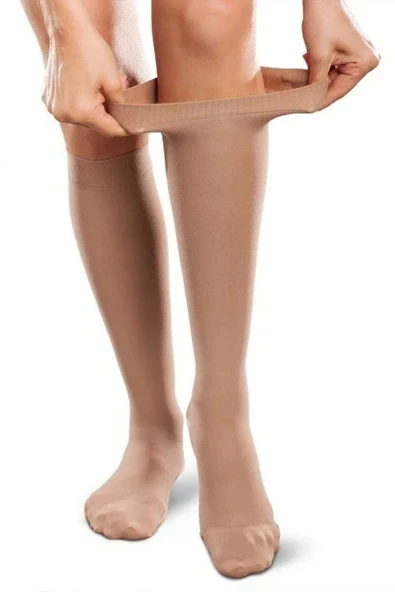 Daymod Comfort 50 Den Bayan Dizaltı Çorap 57 Ten - Resim 3