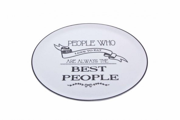 Porland Be Happy Düz Tabak 28 cm 04A+P020384 - 3