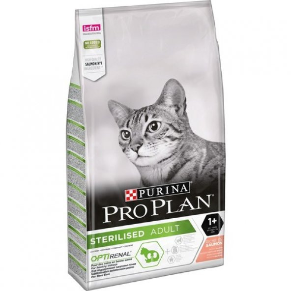 Pro Plan Sterilised Kısırlaştırılmış Kediler İçin Somonlu Ve Ton Balıklı Kedi Maması 1,5 kg SKT:05.2024