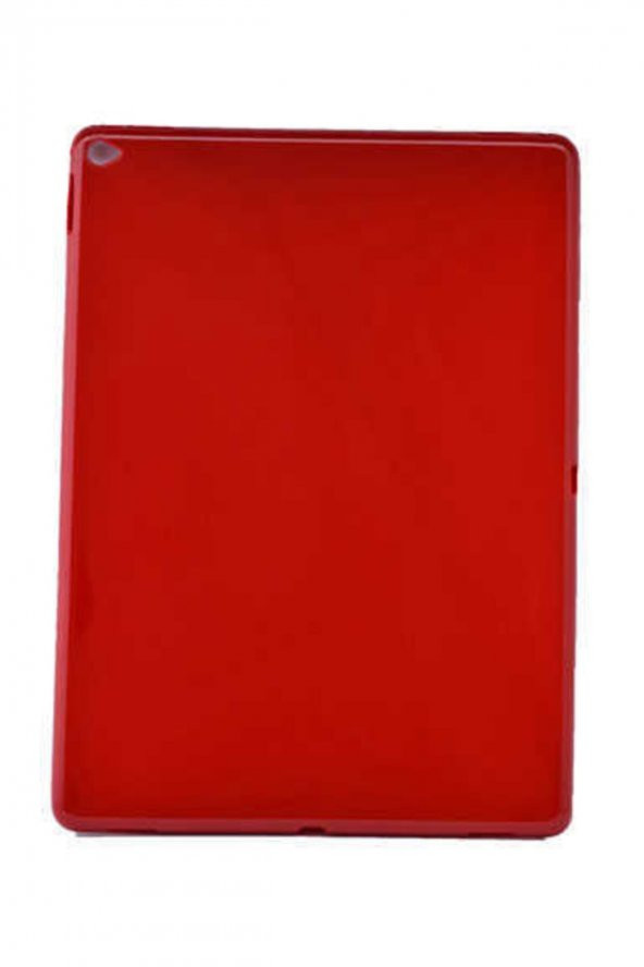 Apple Ipad Pro 12.9 Kılıf Zore Tablet Süper Silikon Kapak Kırmızı