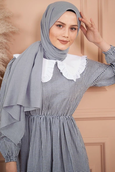 Elegant Serisi Gri Şal -55