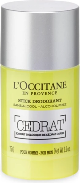 LOccitane Cédrat Stick Deodorant 75 gr